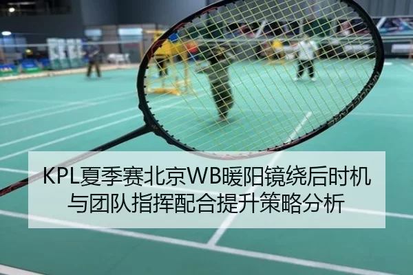 KPL夏季赛北京WB暖阳镜绕后时机与团队指挥配合提升策略分析